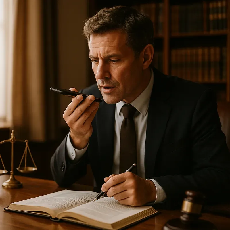 Voice-to-Text Transcription: A Game Changer for Law Firms